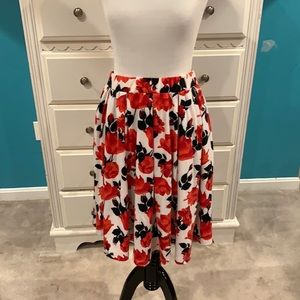 LuLaRoe Floral Skirt
